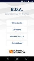 BOA. Boletín Oficial de Aragón poster