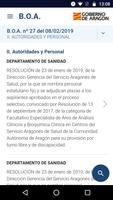 BOA. Boletín Oficial de Aragón 截图 1