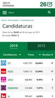 Elecciones Extremadura 2019 تصوير الشاشة 3