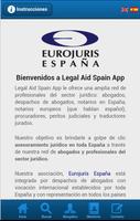 Poster Legal Aid Spain