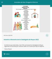 برنامه‌نما Arenales de S Gregorio Informa عکس از صفحه