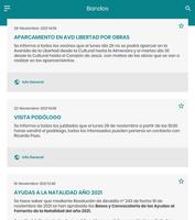 برنامه‌نما Paterna del Madera Informa عکس از صفحه