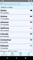United States Zip (Postal) Cod الملصق