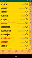 Spanish verbs conjugator ポスター