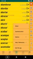 Spanish verbs conjugator تصوير الشاشة 1