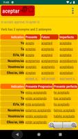 Spanish verbs conjugator تصوير الشاشة 2