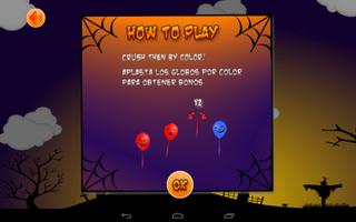 Halloween balloons: game kids free screenshot 3