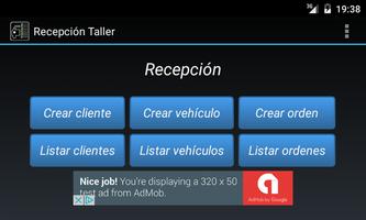 Recepción Taller 海報