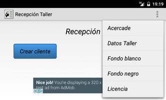 Recepción Taller 截圖 2