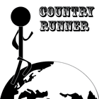 Stickman Country Runner Zeichen