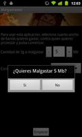 Malgastador de 3g Screenshot 1