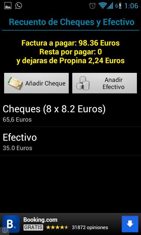 Ticket Restaurant Calculator For Android Apk Download
