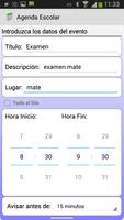 Agenda Escolar screenshot 3