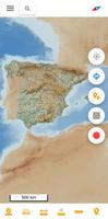 Mapas de España Básicos plakat