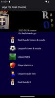 Poster App for Real Oviedo