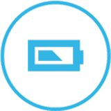 Draining battery أيقونة