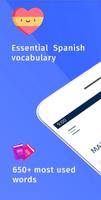 Spanish: 684 most used words الملصق