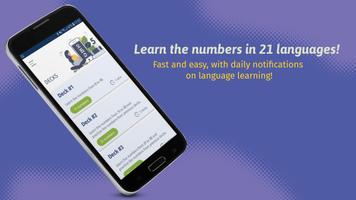 Learn the Numbers in 21 languages โปสเตอร์