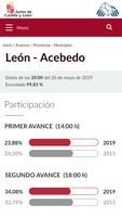 Elecciones Castilla y León ảnh chụp màn hình 1