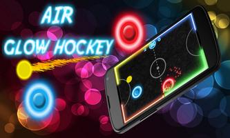 Air Glow Hockey Affiche