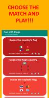 Flags quiz - Countries game syot layar 1