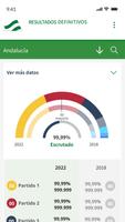 19J Elecciones Andalucía 2022 capture d'écran 2