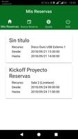 Reserva de Recursos اسکرین شاٹ 2