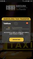 BTT Barcelona taxi transfer poster