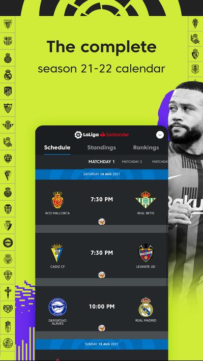 La Liga - Official Soccer App screenshot 9