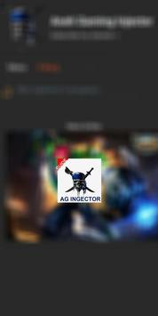 New Ag Injector Free Skins Counter Guide screenshot 2