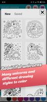 Unicorn coloring ảnh chụp màn hình 1
