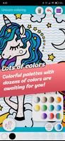 Unicorn coloring ảnh chụp màn hình 2