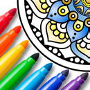 Livro para colorir Mandala APK