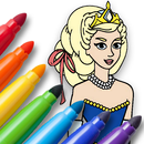 Princess coloring for kids APK