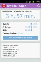 3 Schermata Horarios de tren