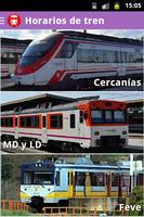 Horarios de tren 海報