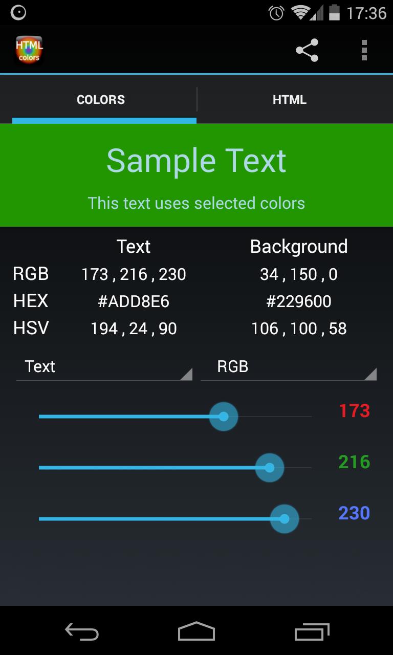 HTML Color Picker APK for Android Download