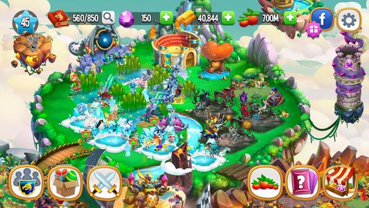 Dragon City Mobile تصوير الشاشة 4