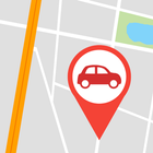 Find my car - save parking loc icon