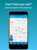 Find my car - save parking loc-poster