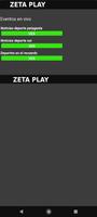 Zeta play TV futbol capture d'écran 1