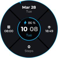 Poster WES6 - Blues Watch Face