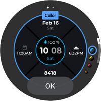 1 Schermata WES6 - Blues Watch Face