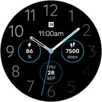 WES18 - Gradient Watch Face Screenshot 2