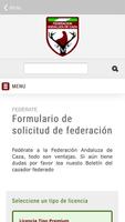 Federación Andaluza de Caza تصوير الشاشة 1