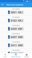 Matrículas españolas - informa Screenshot 2