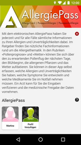 Allergiepass Fur Android Apk Herunterladen