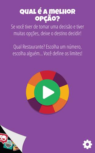 Roleta das decisoes Roleta das decisoes