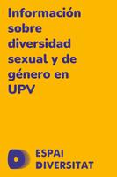 Espacio Diversidad UPV Affiche
