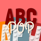 ABC Pop: Pop it letters icône